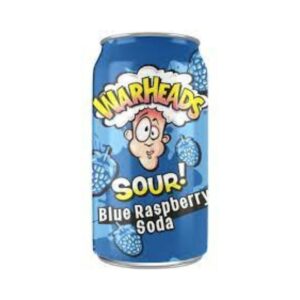 warheads sour blue raspberry soda mellecandies